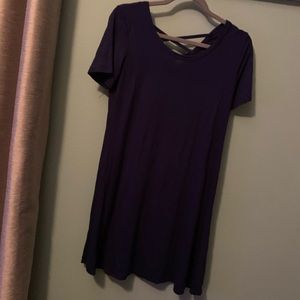 Navy Tee-Shirt dress